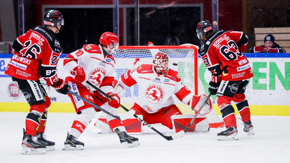 Boden Hockeys säsong är över efter en gastkramande match mot Troja/Ljungby.