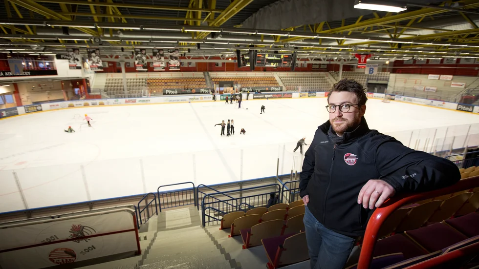 Jonatan Glader, Piteå Hockeys sportchef, letar brett efter nya förstärkningar. (Arkivbild)