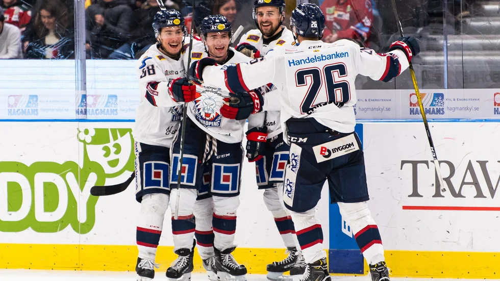 LHC-fick jubla tre gånger om när de vann med 3-1 mot Frölunda. 