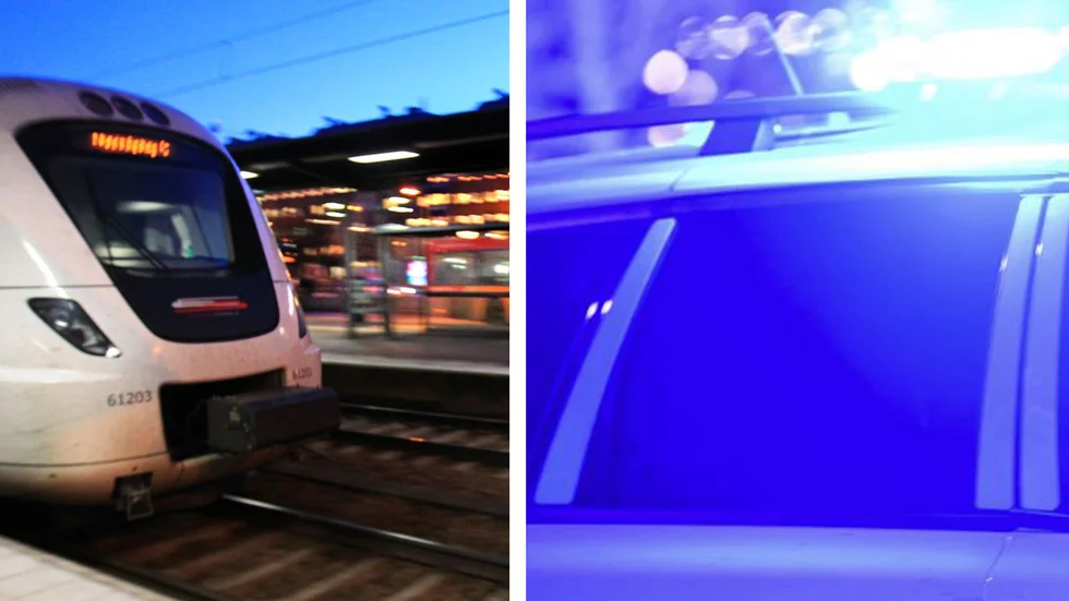 En åttaårig pojke blev avkastad från tåget i Linköping eftersom han saknade biljett. 