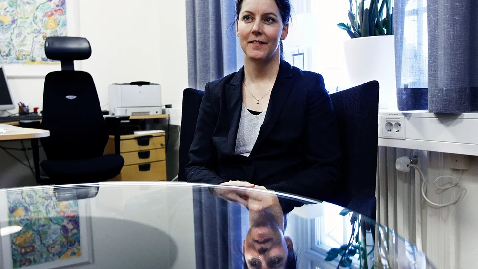 Annelie Almérus (M) berättar att hon kommer skolas in under en tid för att sedan ta över rollerna när det är dags. 