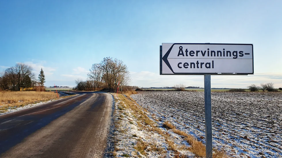 Mottagningarna för återanvändbara saker på Uppsalas återvinningscentraler är tillfälligt stängd på grund av coronaviruset.
