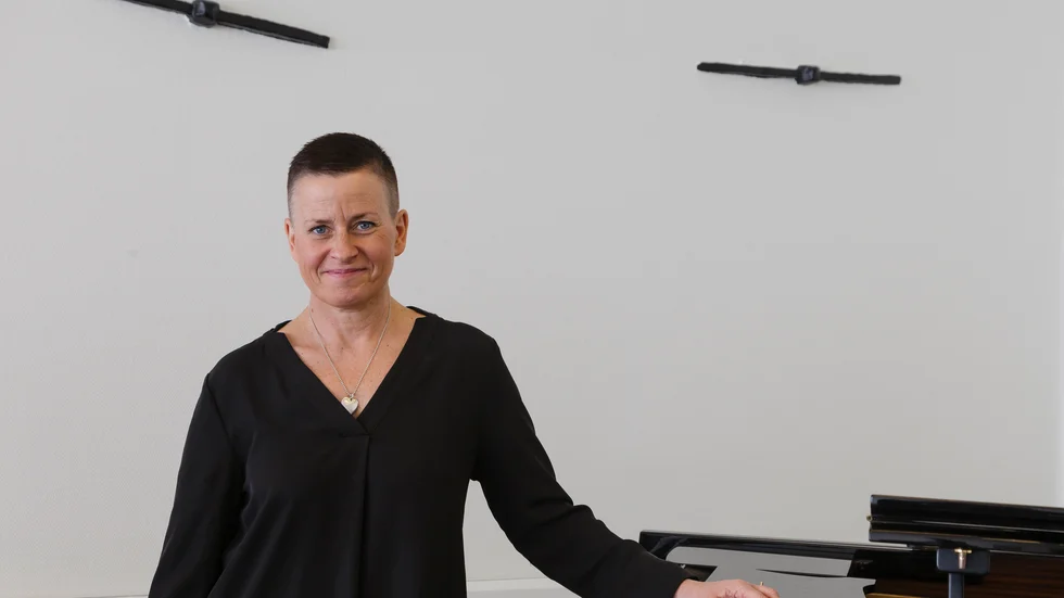 Anna-Carin Strand, utbildningsledare och pedagog på Vadstena Sång och Pianoakademi är mottagare av Inge-Britt Gustafssons Musikstipendium för 2019.