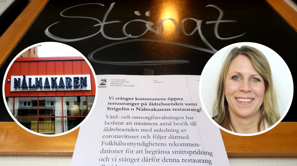 "Alla måste få äta och bli mätta och belåtna, det är verkligen tråkigt att vi har tvingats att ta det här beslutet", säger Erika Wärme, kostchef på Måltidsservice Eskilstuna kommun.