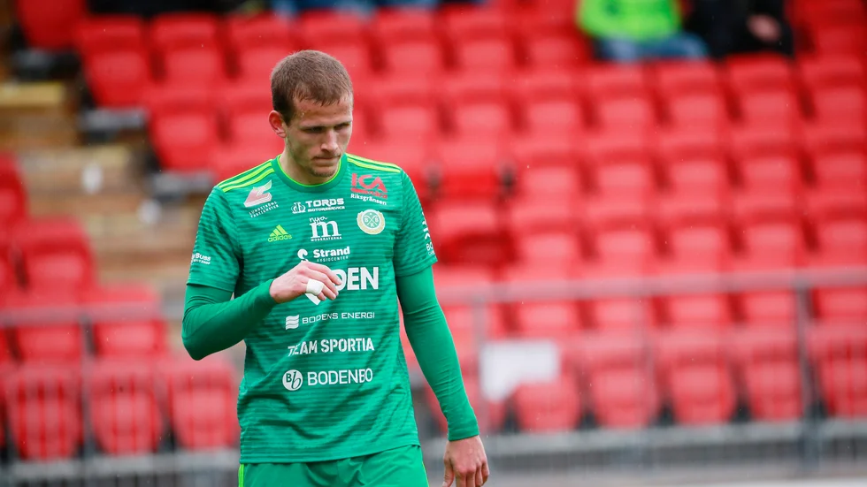 Felix Gustavsson och  hans Bodens BK kommer att tvingas spela försäsongsderbyt mot IFK Luleå inför tomma läktare.
