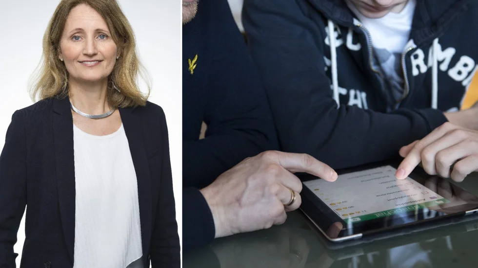Christina Stenhammar, tf grundskolechef, jobbar nu för att förbereda en eventuell skolstängning.