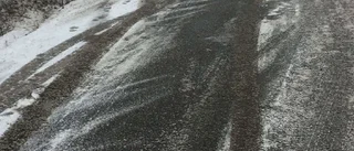 Körde rattfull med sommardäck i snömodd