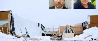 Bröderna överlevde raset inne i Tarfalahallen
