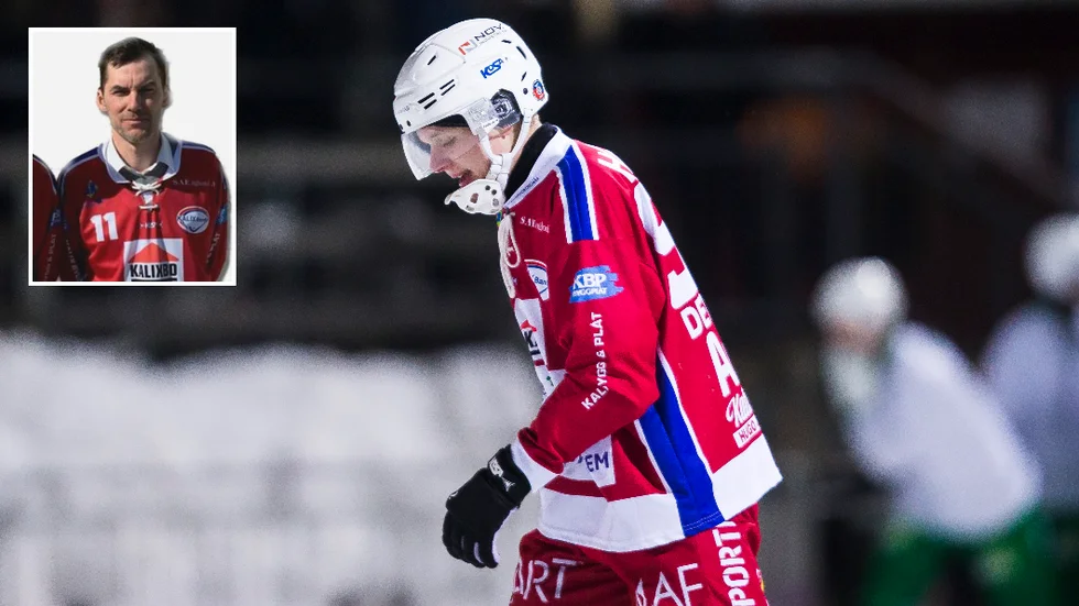 Peter Stock (infälld) är osäker på om han kommer träna Kalix Bandy nästa säsong eller inte. (Arkivbild)