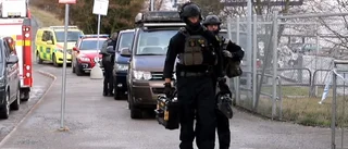 Polisen: Vi har brutit oss in i hytten