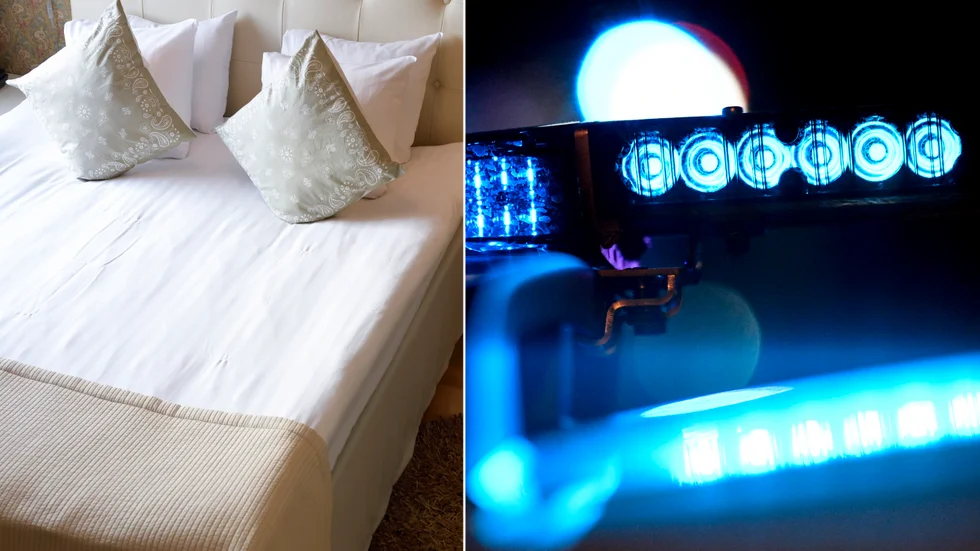 En man togs av polisen på ett hotell i Eskilstuna under natten till fredagen. Mannen är mísstänkt för sexköp.
