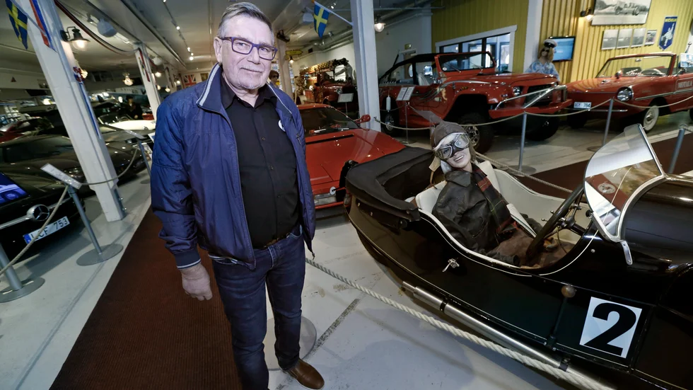 Johan Rahm är driftchef för Hotell Nostalgi och Motormuseet.
