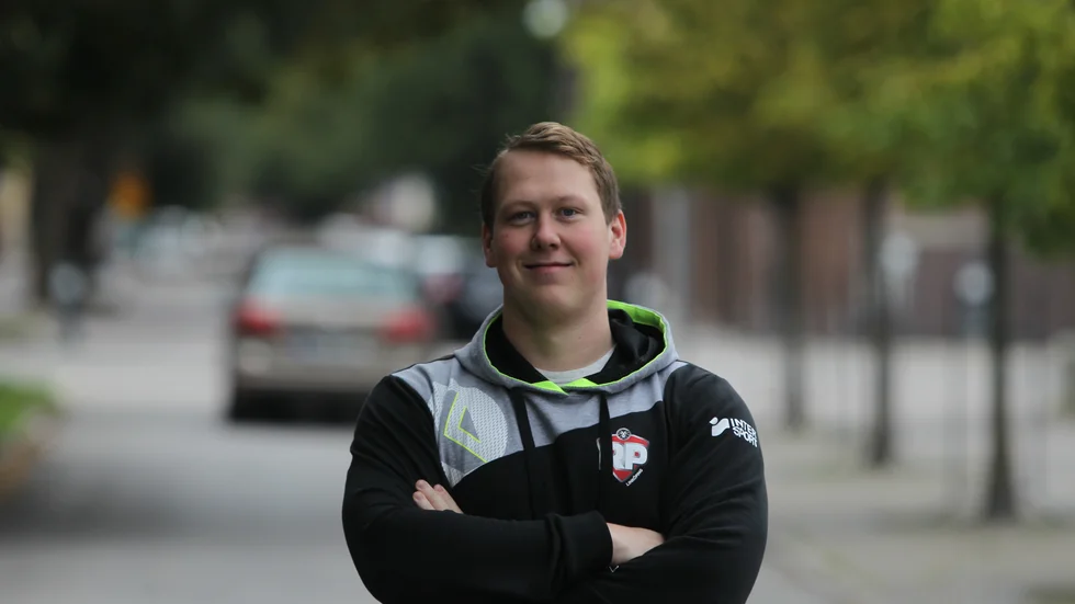 Rasmus Claar ser sin chans när han debuterar i allsvenskan. "Målet är att få spela så mycket som möjligt", säger han.