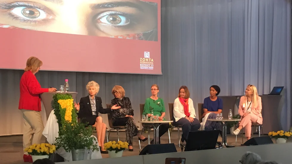 Kvinnoorganisationen Zonta är en av de internationella förbund som slåss för flickors och kvinnors rätt och mot våld och barnäktenskap. Här från en stor konferens i ämnet tidigare i år. (Arkivbild)