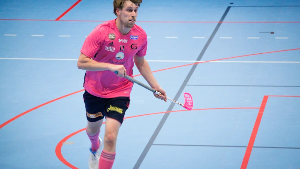 Jimmy Boberg blev tvåmålsskytt mot Uppsala Life.