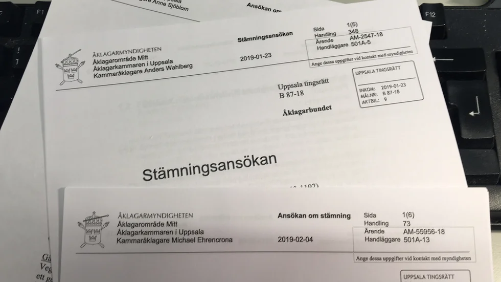 Åklagarnas datasystem ligger nere i hela landet sedan i måndags. 