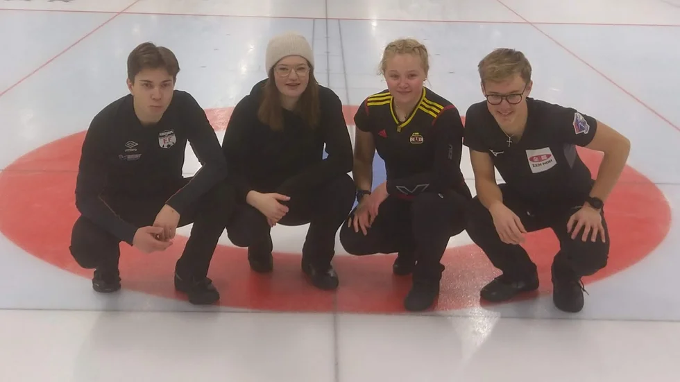 Axel Landelius, Lisa Norrlander, Nilla Hallström och Olle Moberg.