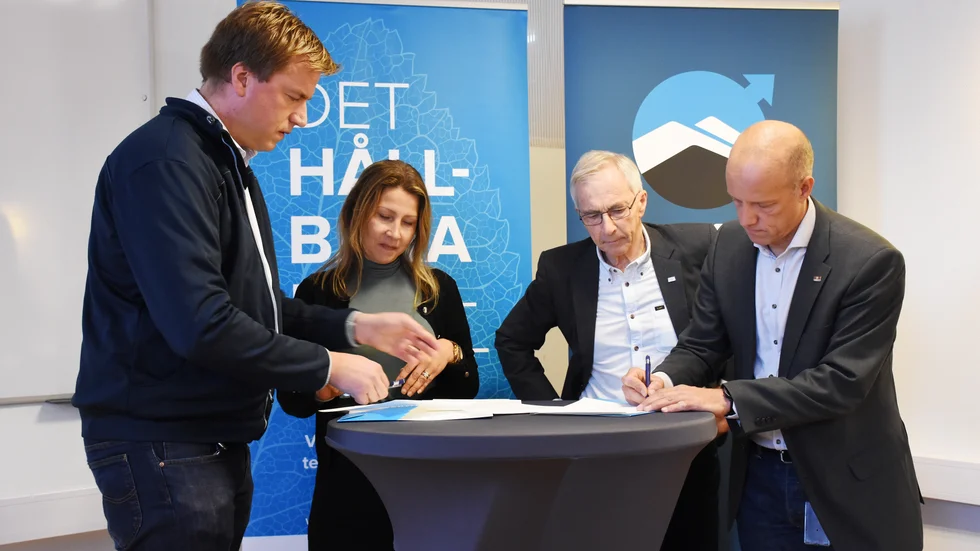 Andie Lahdo tog ett glädjeskutt när han fick veta att deras företag vuxit så snabbt att de återigen utsetts till ett av årets gasellföretag på Dagens industris lista.