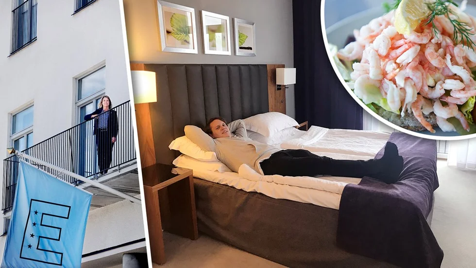 Räkmackor och hamburgare är populara rätter som melloartisterna vill ha tillgång till under sin vistelse i Eskilstuna.