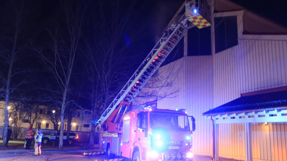 Under natten till tisdagen utsattes Gottsunda kyrka för en anlagd brand.