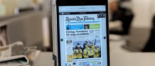 Tidningsvagn stals – hushåll utan tidning