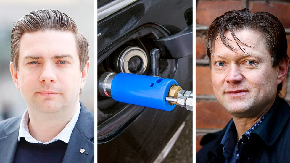 Eskilstuna kommuns beslut om att satsa på en egen biogasanläggning har lett till en konflikt med det privata alternativet Eskilstuna Biogas AB och dess ordförande Kaj Wågdahl. Kommunstyrelsens ordförande Jimmy Jansson (S) är inte beredd att ändra beslutet.