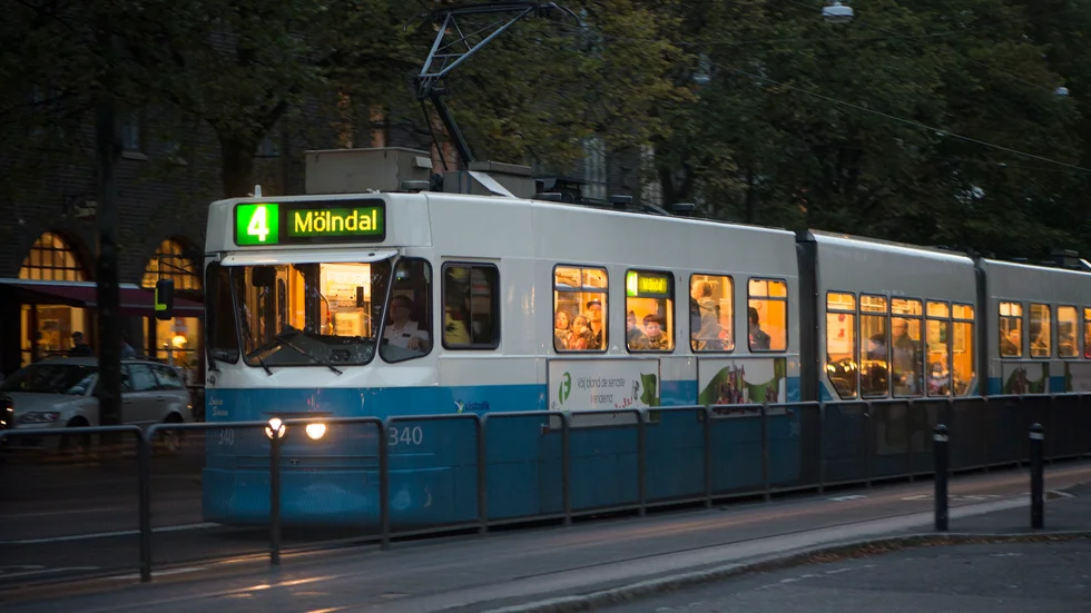 Även i Göteborgs lokaltrafik  fokuserar förarna på trafiken, skriver Johan Båth.