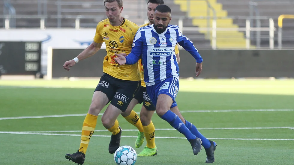 Nisse Lindsten, till vänster i bild, kommer bli en bra förstärkning för Rimforsa IF. 