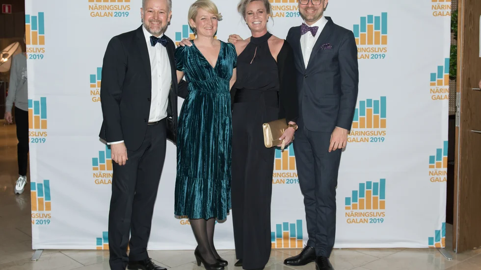 Initiativtagarna Joakim Landén, Företagarna och Mathias Forsberg, näringslivschef på Sigtuna kommun med Åsa Larsson, vd för pr-byrån LarssonBjäreklint och Mona Wågberg på Arlanda Invest Consulting.

