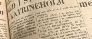 Nostalgi: Ungdomar i stöldliga utreds 