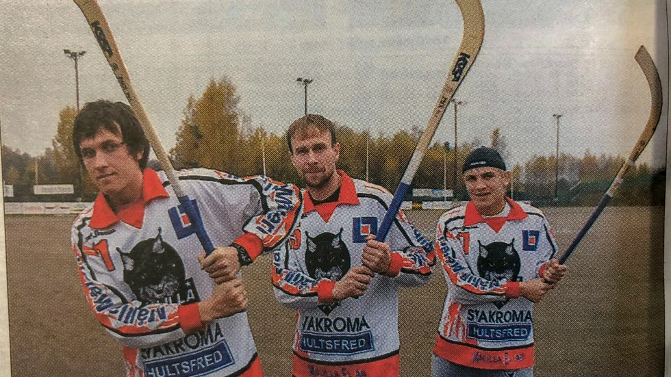Tre av de fyra ryska nyförvärven i Målilla. 