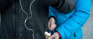 Distraherad man blev av med mobilen