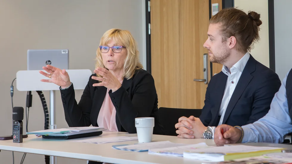 Regionstyrelsens ordförande Eva Nypelius (C) och regionstyrelsens vice ordförande Jesper Skalberg Karlsson (M) är de politiker vars ledarskap ska genomsyra alla av regionens verksamheter.