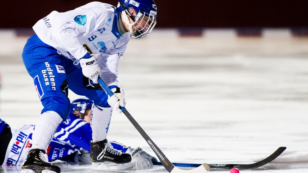 Albin Rohlén satte IFK:s andra mål mot det ryska mästarlaget.