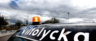 Personbil kolliderade med älg 