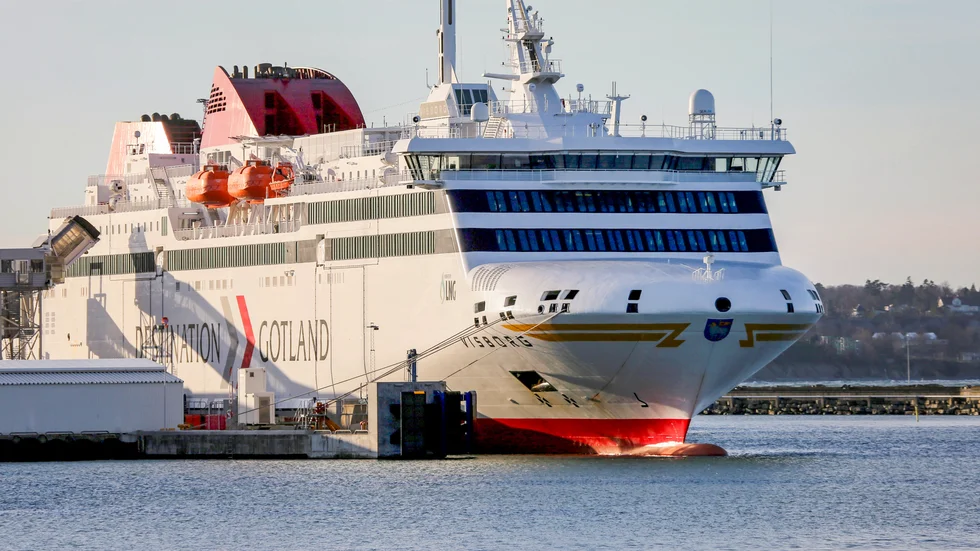 Destination Gotlands nya fartyg M/S Visborg uppges vara en av orsakerna till det ökade passagerarantalet.
