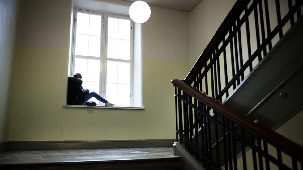 Enligt Socialstyrelsen så ökar den psykiska ohälsan bland unga, skriver företrädare för Moderat skolungdom som vill att elevhälsan digitaliseras under coronatiden. (Arkivbild)