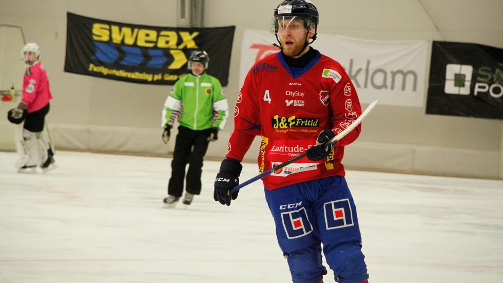 Tobias Engstrand fortsatte målskyttet, trots förlusten.
