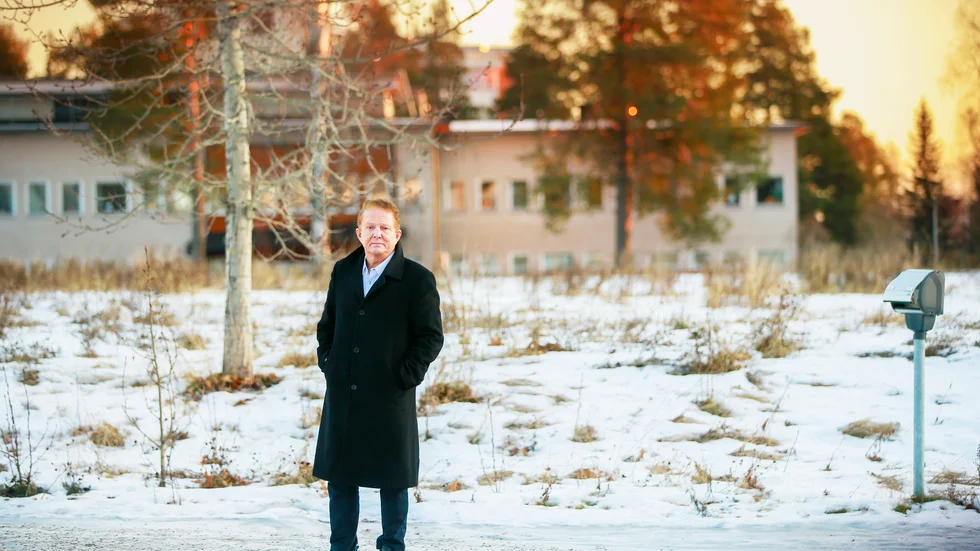 "En gång i tiden låg det ett sjukhus här", sa Kenneth Backgård i reklamfilmen för Sjukvårdspartiet. Han tycker fortfarande att det är tråkigt att sjukhuset i Boden, där han själv jobbade, lades ner.