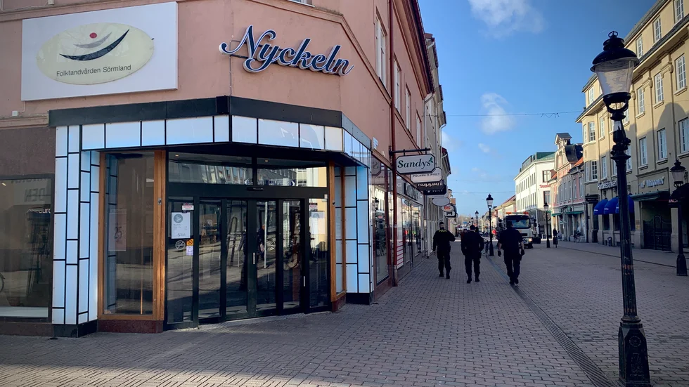 Gallerian Nyckeln tappar en tung hyresgäst. 