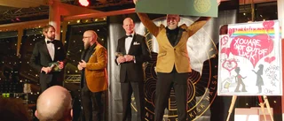 Så mycket samlade de in under Guldhjärnegalan
