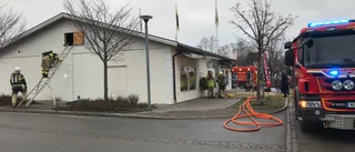 Brand i restaurang i Vingåker       