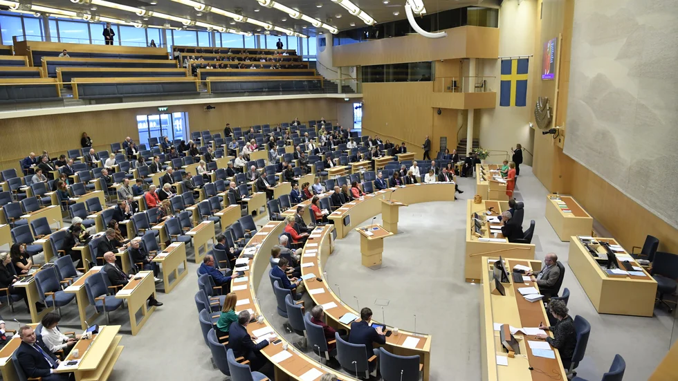 Av riksdagens ledamöter är bara sex stycken över 65 år.