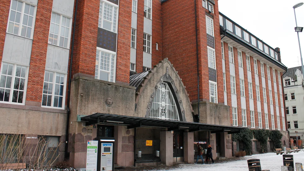 S:t Olofsskolan som den ser ut idag. Här gick Magne Källström några år på 1950-talet. 