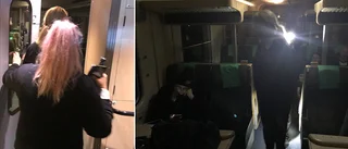 Tåg blev stående utanför Strängnäs 