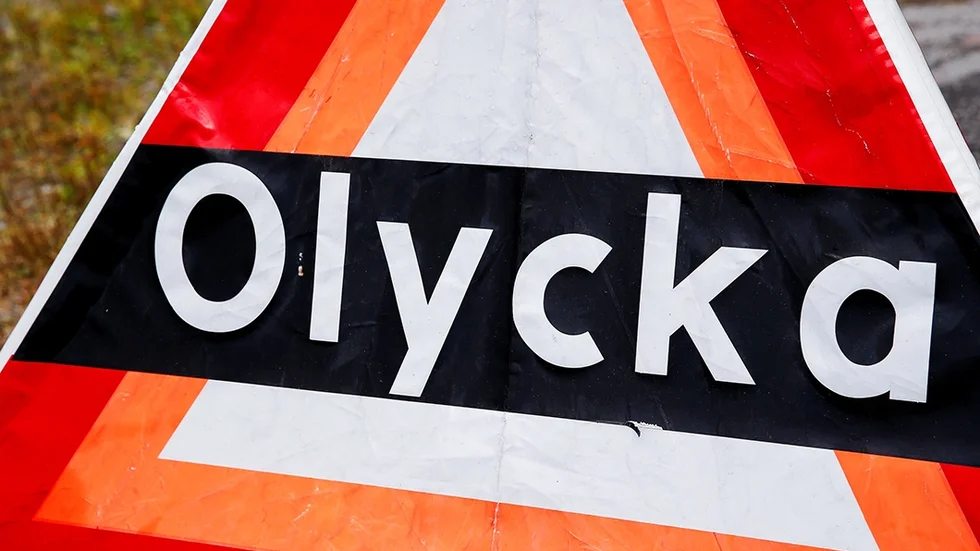 En trafikolycka inträffade under natten.