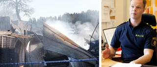 Giftiga gaser fördröjer polisens utredning