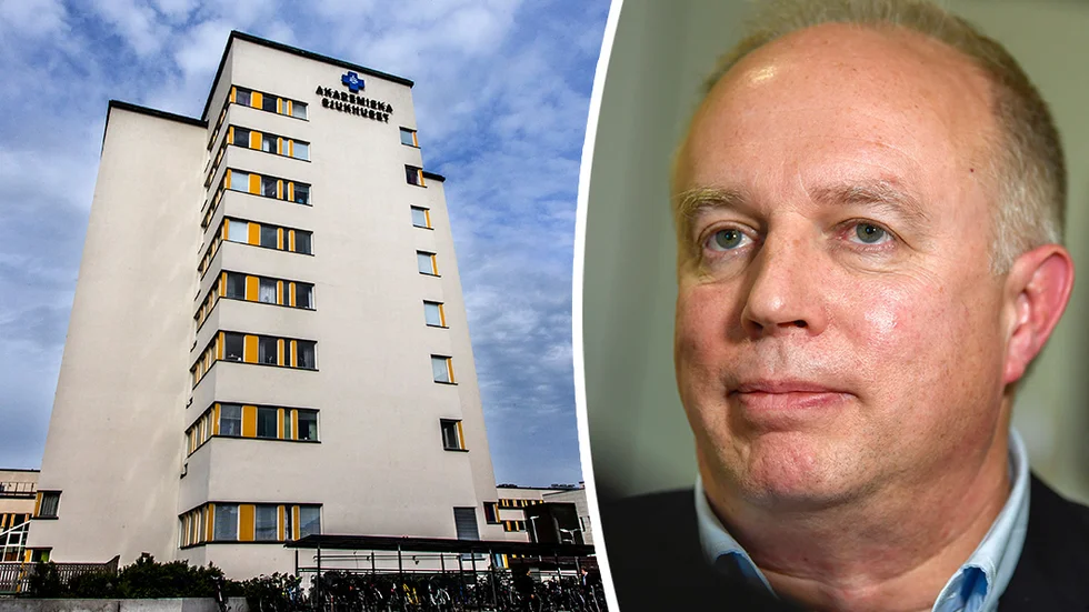 Mikael Köhler är chefsläkare på Akademiska sjukhuset. 