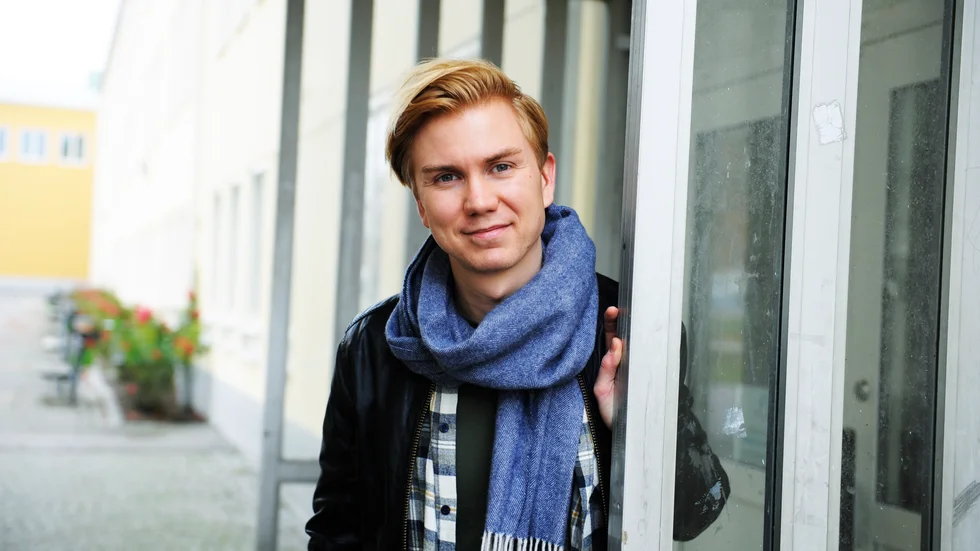 Patrik Hellberg har stora planer och visioner. Han är nyanställd högstadie- och gymnasiepräst i Södra Tjust pastorat.