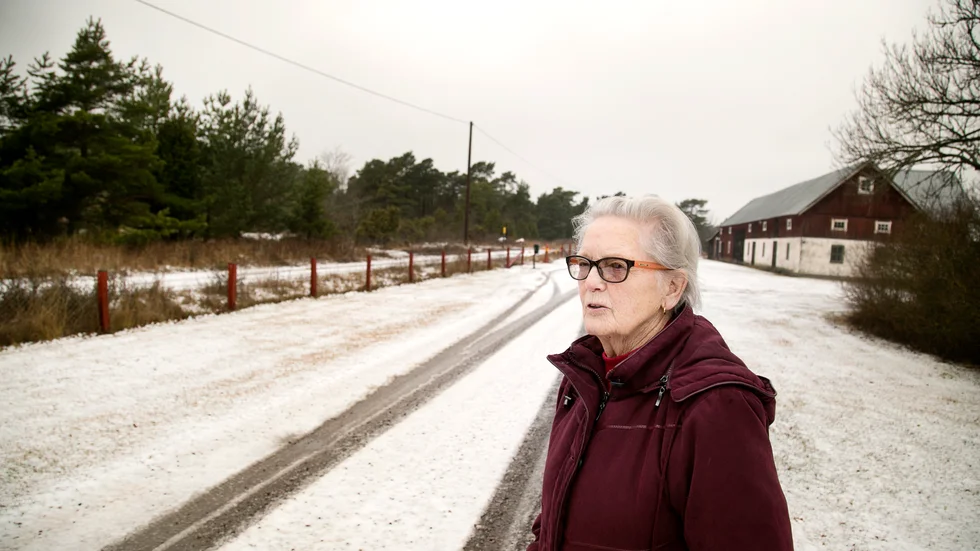 Margit Gunnarsson vill bilda ett naturreservat på sin mark som gränsar mot Tofta skjutfält. Länsstyrelsen sa nej, vilket Margit Gunnarsson har överklagat.
